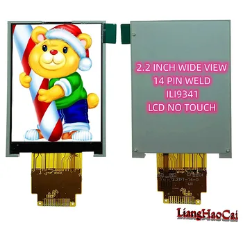 Голямо търсене На 2,2-инчов TFT LCD екран ILI9341, Заварени 14-пинов интерфейс SPI, съвместим с оригиналния впръскване на TM022HDH26