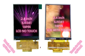 Голямо търсене на 2,4-инчов TFT LCD SPI сериен порт Стандарт за определяне на 0,8 Стъпка 18PIN Спойка IC: електроника ILI9341V