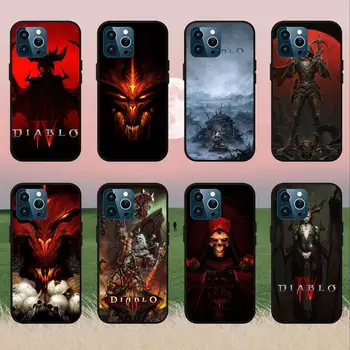Гореща игра Diablo 3 Калъф за телефон iPhone 7 8 Plus 11 12 Mini 13 14 Pro Max X SE XR XS