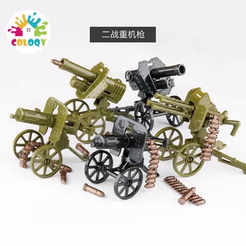 Детска играчка блок, съвместими мини фигурки MOC, контейнер за военни оръжия, камуфляжная дрехи, минометная играчка, търговия на едро и магазини