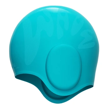Детска шапка за плуване Унисекс, 3D защита на ушите, силиконова шапка за плуване, водоустойчив здрава шапка за плуване за деца, момчета и момичета
