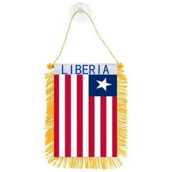 Директна доставка Украса на прозорци на коли Петна, вимпел, знамената на Либерия