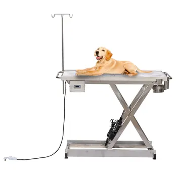 Електрически ветеринарен оперативен хирургическа маса с постоянна температура от неръждаема стомана 304