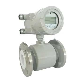 Електромагнитен разходомер на течна вода вградени и дистанционно тип модели на E-MAG