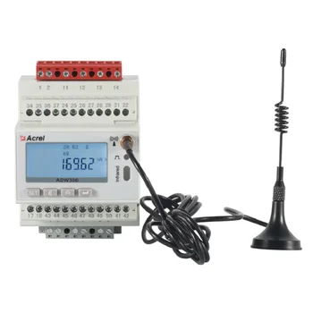 Електромера Acrel ADW300 Wifi 3-фазно 5амперный вход Максимум 660 Може да работи със системи за
