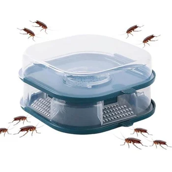 Ефективен капан за хлебарки, домакински кутия за хлебарки, Мощно премахване на убийци, в кухнята и в банята