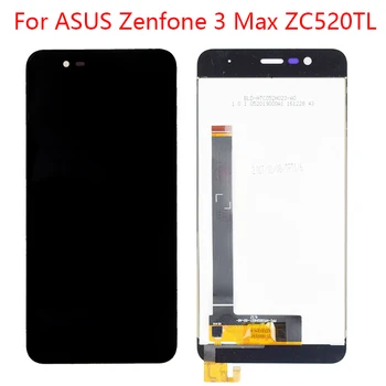 За Asus Zenfone 3 Max ZC520TL на Дисплея LCD Сензорен екран Дигитайзер В Събирането на X008D ZC520TL ЖКДисплей