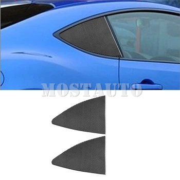 За Subaru BRZ и Toyota 86, тампон на триъгълна лента на задното стъкло от мека въглеродни влакна, 2013-2020, 2 бр. (2 цвята)