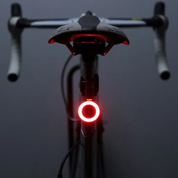 Задна светлина Мотор Акумулаторна батерия Водоустойчив Задна светлина с нощно предупреждение Яркост 10 Лумена Задна светлина на Велосипеда, Улично Кормило екипировка