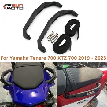 Задната част на дръжката за захващане на пътник на Мотоциклета, дръжка за седалка, парапет за багаж, парапет За Yamaha Tenere 700 XTZ 700 2019 2020 2021- 2023
