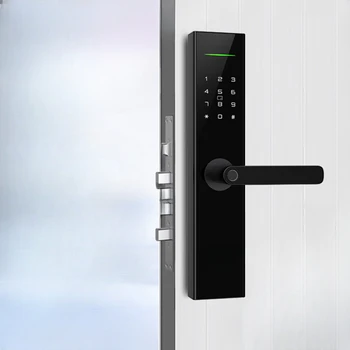 Заключване на пръстови отпечатъци E16 smart заключване, електронно заключване водещ магазин, интелигентна система за заключване на вратите с автоматично отчитане на