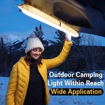 Зареждане На Къмпинг Сгъваема Надуваема Палатка Преносим Фенер Usb Пътуване На Открито Led Лампа За Осветяване На Извънредна Ситуация