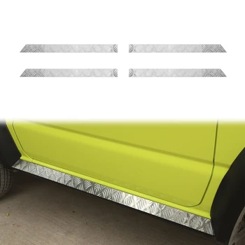 Защита на Страничните Прагове на Вратите на Автомобила за Suzuki Jimny 2019 2020 2021 2022 2023 Тампон На Прага на Защитно покритие Аксесоари От Алуминий
