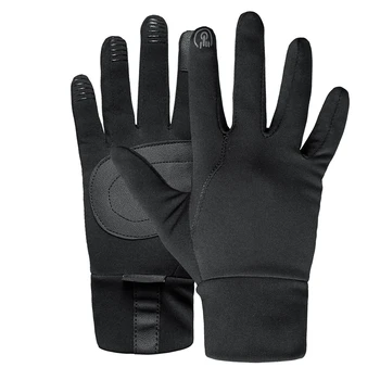 Зимни ръкавици с touch screen, за мотоциклет, са много дебели, с кадифена топла подплата, мини Каране Мотоциклетни ръкавици