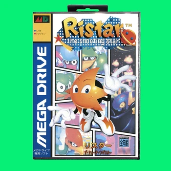 Игрална карта Ristar 16bit MD За MegaDrive За конзоли SEGA Genesis