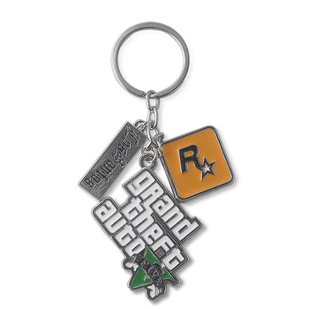 Играта GTA5 Grand Theft Auto 5 Ключодържател Grand Theft Autob Рок-звезда Tommy Висококачествен ключодържател За Жени И Мъже, подарък Llavero