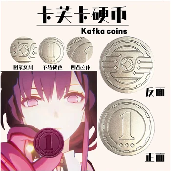 Играта Honkai: Star Rail, Възпоменателни монети, Кафка, събиране на аниме фенове, фотография, подпори за cosplay, Коледни подаръци