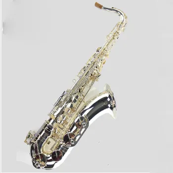 Инструмент MTS-500S Си бемол алт саксофон повърхност инструмент покрит с чисто сребро
