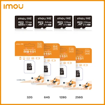 Карта памет Dahua Imou SD 32 GB 64 GB 128 GB, 256 GB Изключителна Карта Micro SD за Камери за видеонаблюдение видео домофон Baby Minitor