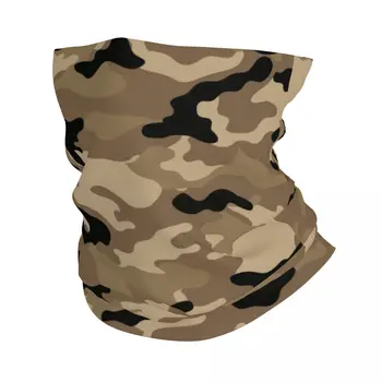 Кафяви горски камуфлаж модел зима врата топло ветрозащитный мъжете приключи лицето шал за туризъм армия военни камуфлажни гамаши лента за глава 