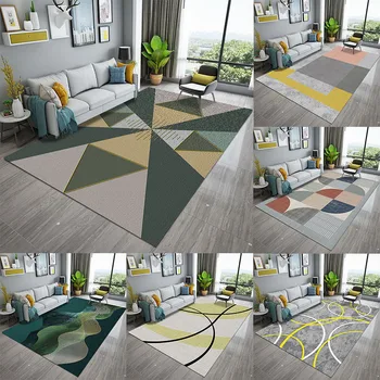 Класически килими с геометрични площ Mordern, Кухненски абсорбиращи подложки за поръчка, Домашен врата мат