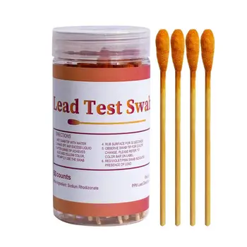 Комплект за бързо тестване на олово Комплект за тестване на оловна боя С 30 бр тестовым тампон Бързи резултати на теста За 30 секунди Оловни тест-ленти за всички
