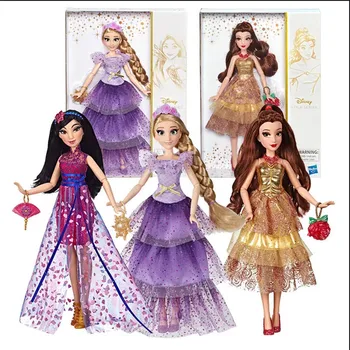 кукла-момиченце 30 см, пълна с играчки, 1/6 Bjd, подвижната кукла-принцеса с няколко стави, рокля и дамска чанта