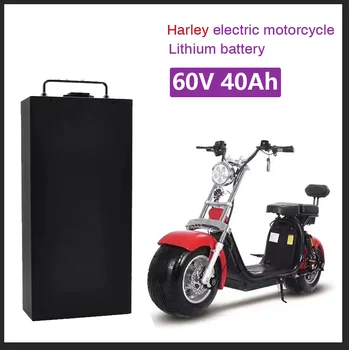 Литиева Батерия Электромобиля Harley Водоустойчив Батерия 18650 60V 40Ah за Двухколесного Складного Електрически Скутер Citycoco, Велосипед