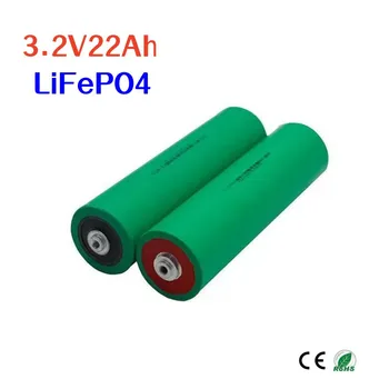 литиево-желязо-фосфатная батерия 2pcs 3.2 V 22Ah 46160 Висок капацитет LiFePO4 за электромобиля, слънчев уличен фенер