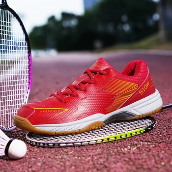 Луксозна обувки за бадминтон, леки маратонки за бадминтон, градинска удобна тенис обувки, спортни тенис маратонки, женски