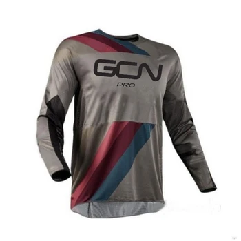 Лятна пътна спортни дрехи с дълъг ръкав за мъже, mountain bike downhill PRO GCN, дишаща костюм за състезания по оф-роуд, мъжки костюм за езда