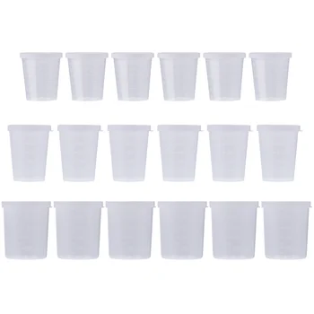 Мерителна чаша, чаши за смесване на епоксидна смола, чаши за еднократна употреба за смесване на малка пластмасова епоксидна смола с класификация на вода