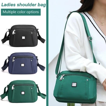 Модни Дамски чанти през рамо, Найлонова чанта, Клатч Голям капацитет, Дамски поясная чанта, чанта за рамо, жените поясная чанта