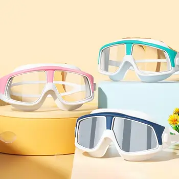 Модни Регулируеми Фарове за силикон водоустойчив очила за плуване с защита от uv Очила за плуване, слънчеви Очила за плуване с покритие покритие