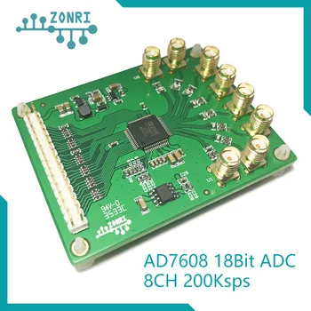 Модул за събиране на данни AD7608, 8-канален 18-битов Модул ADC, Външна връзка, 18-bit / 200 Кбит/с