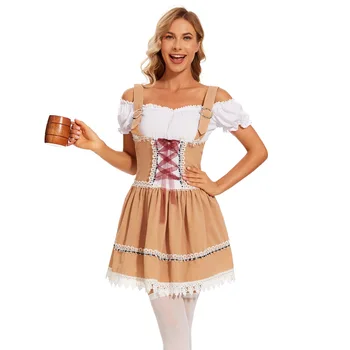 Мюнхенское немска пивное рокля, костюм за парти на Октоберфест