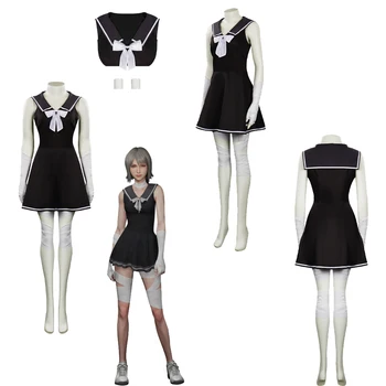 Неоновите костюм за Cosplay Dress Game of a Stranger Paradise Final Fantasy Origin Секси рокля На Хелоуин, Черен Костюм моряк