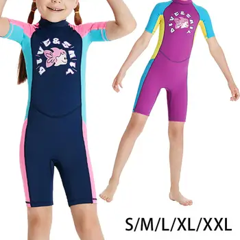 Неопрен за момичета на бързо съхнещи детски бански костюми за гмуркане за плуване с кану