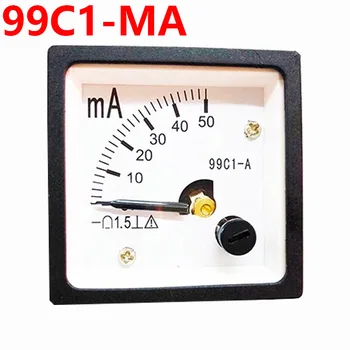 Нов 99C1-A Измервателният Усилвател на постоянен ток с плъзгача в диапазона от 30 мА/50 ma, Аналогова лента за измерване на Усилвател 48x48 mm