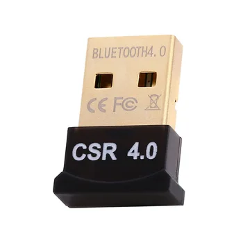 Нов Мини-USB Bluetooth-съвместим адаптер ключ V4.0 Двухрежимный Безжичен ключ КСО 4.0 За лаптоп Windows 10 Win 7 8 Vista XP