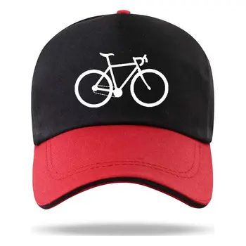 Нова лятна памучен бейзболна шапка с високо качество с велосипеди принтом за мъже и жени, шапка за татко, шапки за голф, шапки велкро, шапки за жени