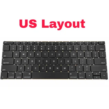 Новата клавиатура A1534 с us в САЩ за лаптоп Macbook 12 инча, Английска-смяна на 2015 г.