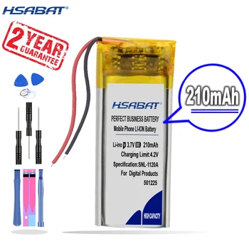 Новият пристигането на [HSABAT] 210 ма 501225 511124 501025 Взаимозаменяеми батерия за цифрови продукти