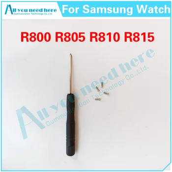 Оригинал За Samsung Watch R800 R805 R810 R815 Задния Капак На Отделението За Батерията Вратите Винтове На Корпуса На Винт Пирон Задното Капаче На Резервни Части За Ремонт На