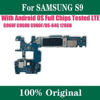 Оригиналната Разблокированная дънна Платка За Samsung S9 Plus G965F G965FD G965U LogicBoard За G960FD G960F G960U дънна Платка OS Системна панел