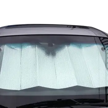 Отразяваща сенника за кола, сенника на предното стъкло, Отразяваща козирка, със защита от ултравиолетови лъчи, лесен монтаж, практичен салон на автомобила