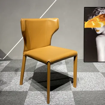 Офис ергономичен стол за хранене Дизайнерски трапезни столове с акцент в хола, Луксозна мобилна кухненски мебели Cadeira Gamer GG