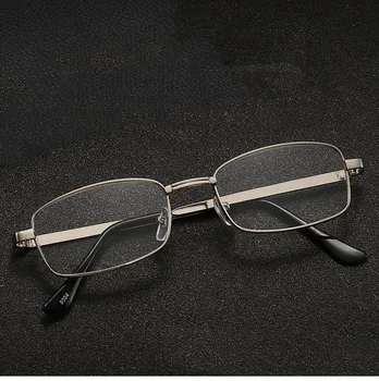 Очила за четене със синя светлина, Метални очила в пълна рамка, женски висококачествени очила за далекогледство с висока разделителна способност
