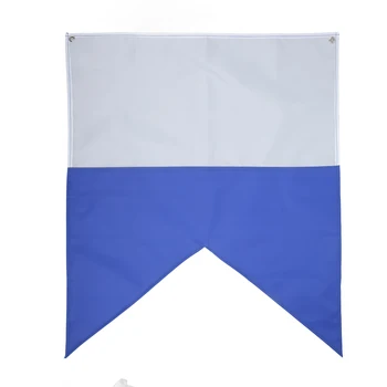 плувни Синьо-бели Знамена за гмуркане с Ярки Цветове, леки флаг от полиестер 70x60 см за гмуркане, флаг за гмуркане