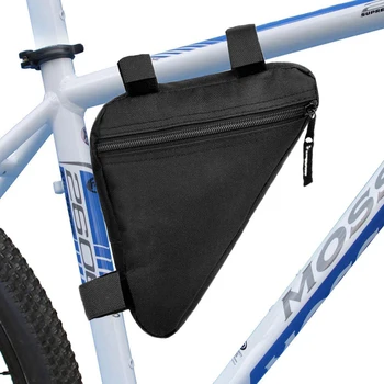 Под наем Велосипедна чанта на Предната Тръбна Рамка на Волана Водоустойчив Колоездене, чанти Триъгълни калъф Притежателя на дограма и Аксесоари за Велосипеди